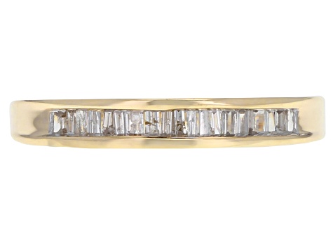 Pre-Owned white diamond 10k yellow gold ring .20ctw