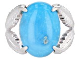 Pre-Owned Turquoise Sterling Silver Ring