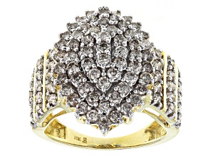 Pre-Owned Candlelight Diamond™ 10k Yellow Gold Ring 2.00ctw