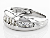 Pre-Owned Moissanite Platineve Ring 1.12ctw D.E.W