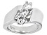 Pre-Owned Moissanite Ring Platineve™ 1.00ctw DEW.