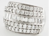 Pre-Owned Cubic Zirconia Silver Ring 5.95ctw