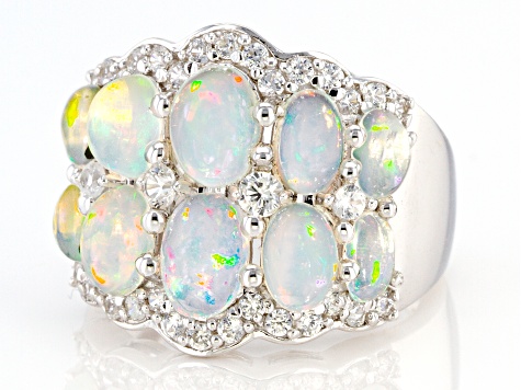 Jtv opal store rings