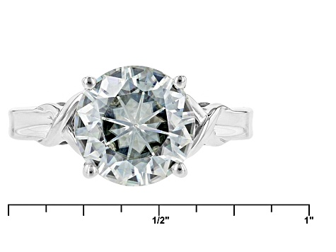 Pre-Owned Moissanite Ring Platineve 3.60ct