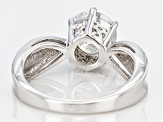 Pre-Owned Moissanite Ring Platineve 1.90ct DEW