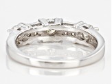 Pre-Owned Moissanite Platineve Ring .85ctw D.E.W