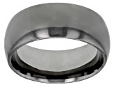 Pre-Owned Gunmetal Rhodium Over Bronze Comfort Fit Band Ring