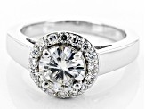 Pre-Owned Moissanite Ring Platineve™ 1.44ctw DEW