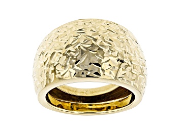 Picture of Pre-Owned 10k Yellow Gold Diamond Cut Ring
