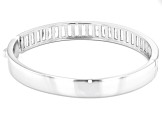 Pre-Owned White Cubic Zirconia Rhodium Over Sterling Silver Bracelet 21.00ctw