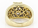 Pre-Owned White Diamond 10k Yellow Gold Ring 1.50ctw