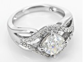 Pre-Owned Moissanite Platineve Ring 2.30ctw D.E.W