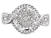 Pre-Owned Diamond 10k White Gold Ring .50ctw