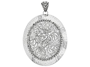 Pre-Owned Sterling Silver Filigree Pendant