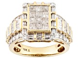 Pre-Owned Diamond 10k Yellow Gold Ring 2.00ctw