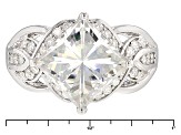 Pre-Owned Moissanite Ring Platineve™ 6.53ctw DEW