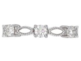 Pre-Owned Moissanite Platineve Ring .39ctw D.E.W