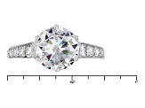 Pre-Owned Moissanite Platineve Ring 3.15ctw D.E.W
