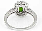 Pre-Owned Green Chrome Diopside Sterling Silver Ring 1.55ctw