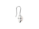 Cultured Freshwater Pearl 14K White Gold Button Earrings