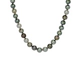 Multicolor Pastel Tahitian Cultured Pearl 14k Yellow Gold 18 Inch Strand Necklace