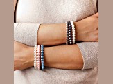 Cultured Freshwater Pearl Set of 3 Stretch Pearl