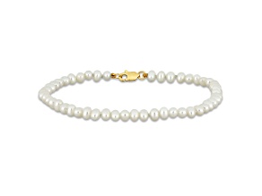 3-4mm Freshwater Cultured Pearl Bracelet
