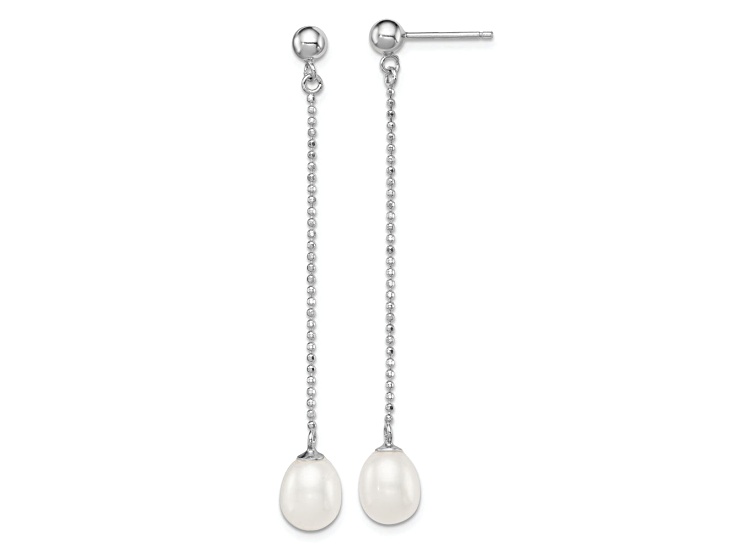 Salvatore Ferragamo Star Dangle Pearl Post Earrings