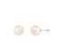 14k White Gold 10-11mm White Freshwater Pearl Stud Earrings