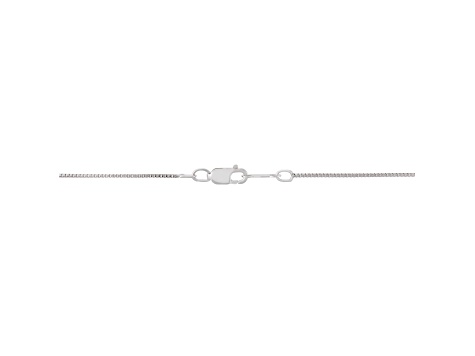 White Freshwater Pearl and Lab Created White Sapphire Sterling Silver Pendant with Chain