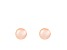 14k White Gold 10-11mm Pink Freshwater Pearl Stud Earrings