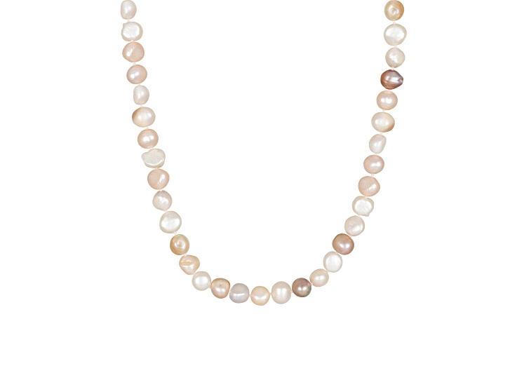 Multi-Color Cultured Freshwater Pearl 32 Inch Endless Strand Necklace