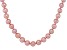 Genusis™ Pink Cultured Freshwater Pearl Rhodium Over Sterling Silver 20" Necklace