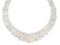 White South Sea Mother-of Pearl Graduated Collar Necklace