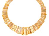Golden South Sea Mother-of Pearl Graduated Collar Necklace