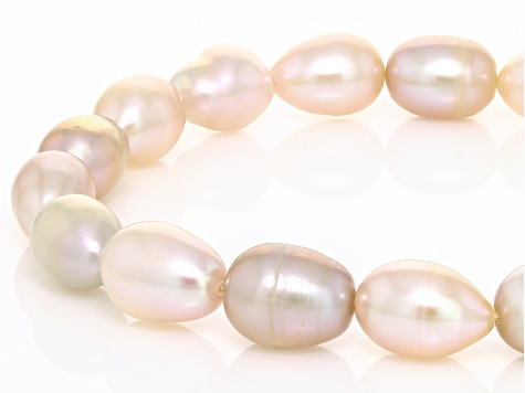 Multi-Color Cultured Freshwater Pearl Stretch Bracelet