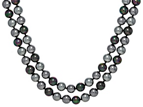 Pearlfection® 10mm Tahitian Simulant 64 Inch Endless Strand