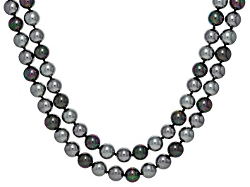 Picture of Pearlfection® 10mm Tahitian Simulant 64 Inch Endless Strand