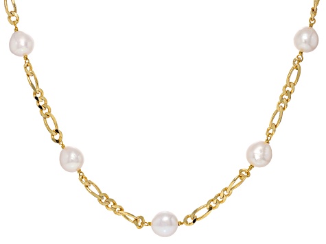 Necklace Chain 20 Inch Freshwater Pearl Necklace Cultured Pearl