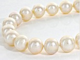 Womens Classic Necklace Cultured Freshwater Pearl Sterling Silver 20 inch