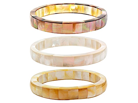Gold Chain Bracelet Set - Set of Stackable Bracelets – ALOA