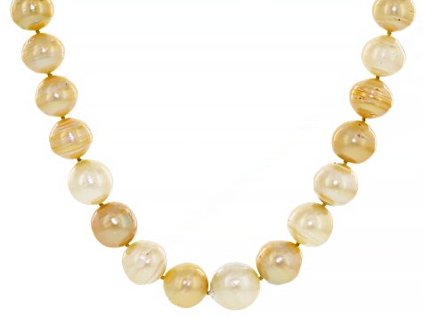 14K Gold Golden Pearl .30 Carat Diamond Pendant Necklace – Boylerpf