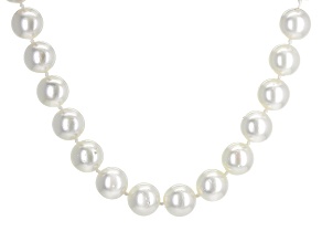 Cultured South Sea Pearl 14k Yellow Gold Necklace 10-12mm