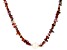White Cultured Freshwater Pearl with Multi Color Spinel and Sapphire Rhodium Over Silver Necklace