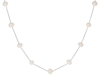 Cubic Zirconia 10k Gold Crochet Primavera D'Tuscano Necklace 5.42ctw
