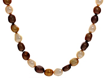 Picture of Multi-Color Cultured Freshwater Pearl Endless Strand Necklace
