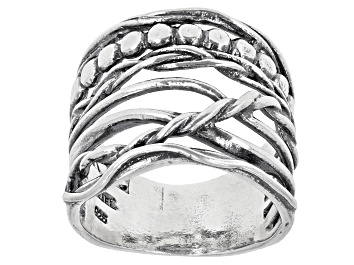 Picture of Sterling Silver Multi-Row Ring