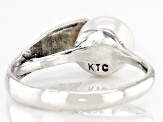White Cultured Freshwater Pearl Sterling Silver Ring