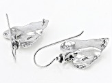 White Cultured Freshwater Pearl Sterling Silver Earrings