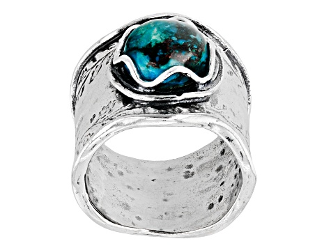 Chrysocolla Sterling Silver Ring